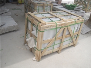 G682 Yellow Rustic Granite Mushroomed Cladding