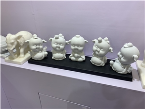 Syc06 Pure White Marble Statue