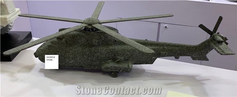 Syc09 Black Stone Helicopter Carving