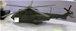 Syc09 Black Stone Helicopter Carving