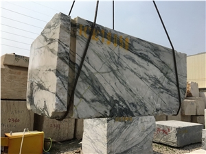 Green Calacatta Chinese Marble Blocks