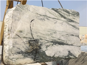Green Calacatta Chinese Marble Blocks