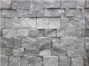 Indonesia Black Split Lava Stone Stone Veneer Wall Cladding