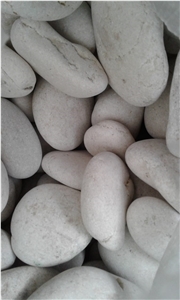 White Walkway Pebbles Bali Garden Pebbles