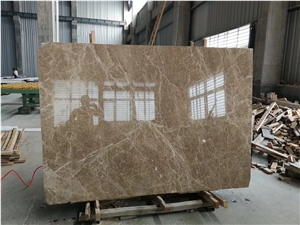 Light Emperador Polish Turkey Good Marble Slab