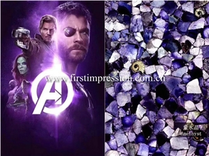 Amethyst Gemstone Slabs&Tiles/Semiprecious Stone