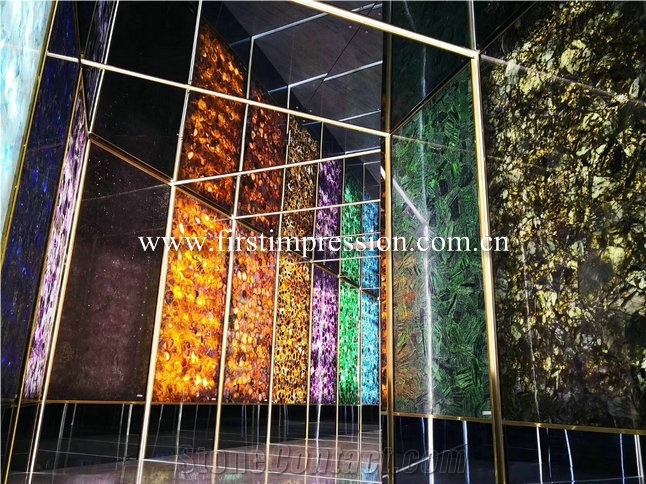 Amethyst Gemstone Slabs&Tiles/Semiprecious Stone