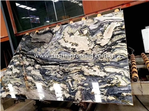 Cheap Blue Danube Marble Labradorite River Slabs