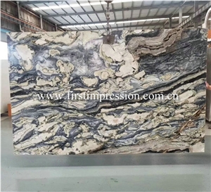 Cheap Blue Danube Marble Labradorite River Slabs