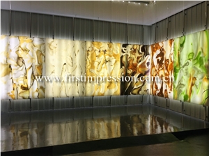 China Quartz Artificial Onyx Slabs,Artificial Onyx Tiles