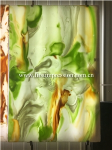 Chinese Artificial Onyx Slabs&Tiles for Walling