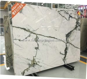 Clivia Green Marble Slabs&Tiles for Floor