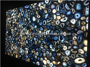 Grey Agate Semi-Precious Stone/Gemstone Slabs