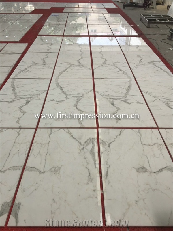 Italian Calacatta Gold Marble Slab/Carrara Marble