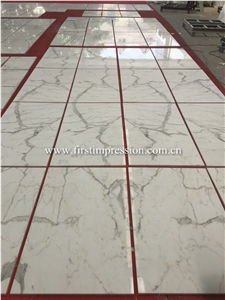 Italian Calacatta Gold Marble Slab/Carrara Marble