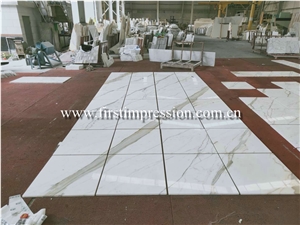 Italian Calacatta Gold Marble Slab/Carrara Marble