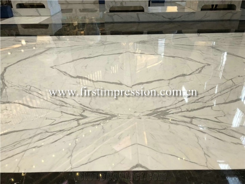Luxury Calacatta Gold Marble Cut to Size