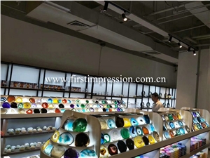 Natural Agate Semi-Precious Stone/Gemstone Slabs