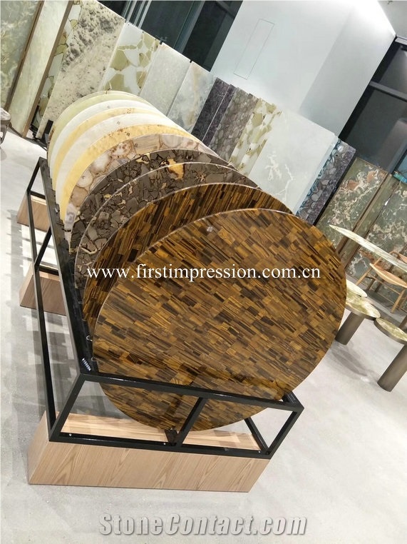 Natural Agate Semi-Precious Stone/Gemstone Slabs