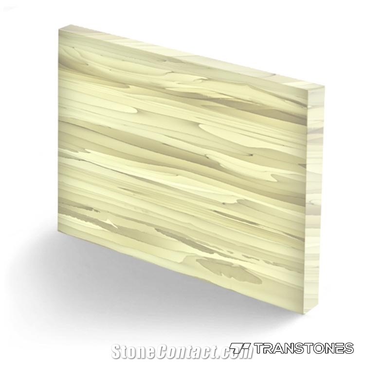 Alabaster Sheet Artificial Stone Wall Tile