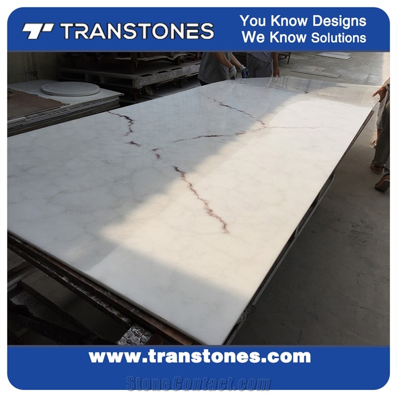 Alabaster Sheet Translucent Artificial Stone