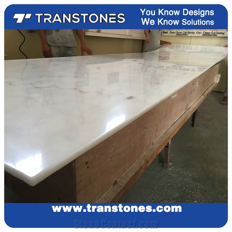 Alabaster Sheet Translucent Artificial Stone