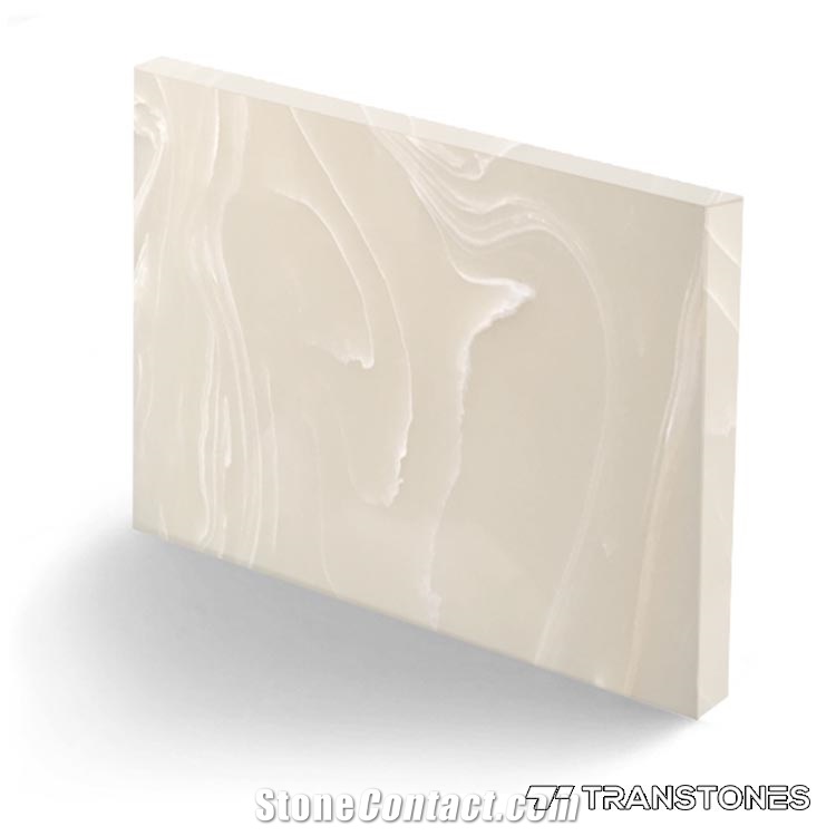 Artificial Stone Panels Translucent Alabaster