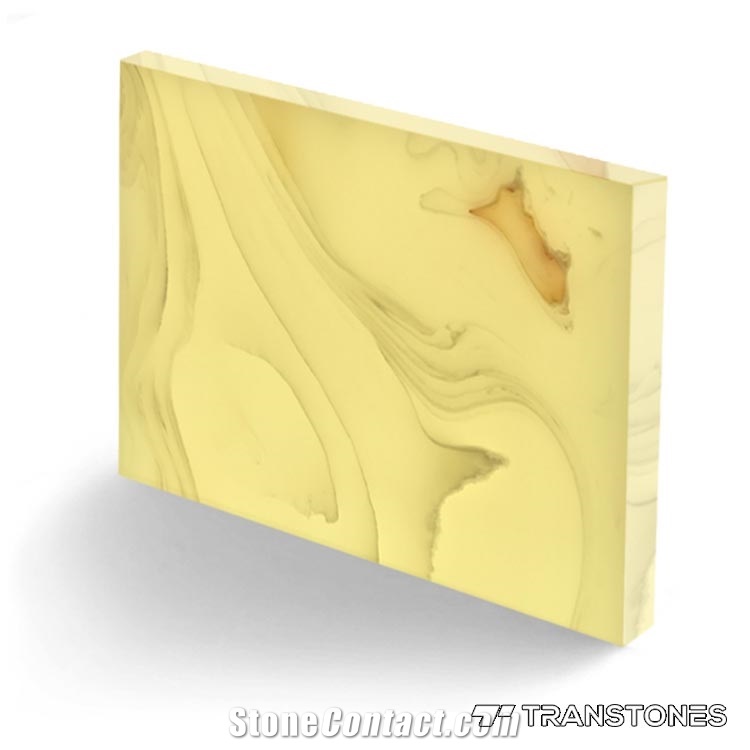 Artificial Stone Panels Translucent Alabaster