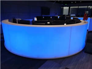 Customized Translucent Acrylic Counter Top