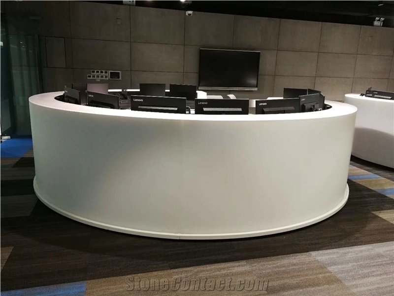 Customized Transtones Artificial Acrylic Table Top