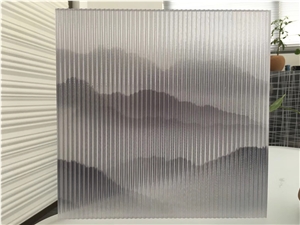 Decorated Translucent Acrylic Landscape Sheet