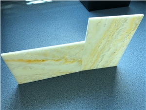 High Transparent Polished Faux Onyx Wall Cladding
