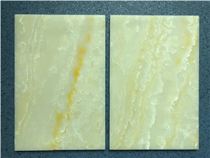 High Transparent Polished Faux Onyx Wall Cladding