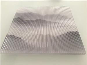 Interior Translucent Landscape Acrylic Wall Panel