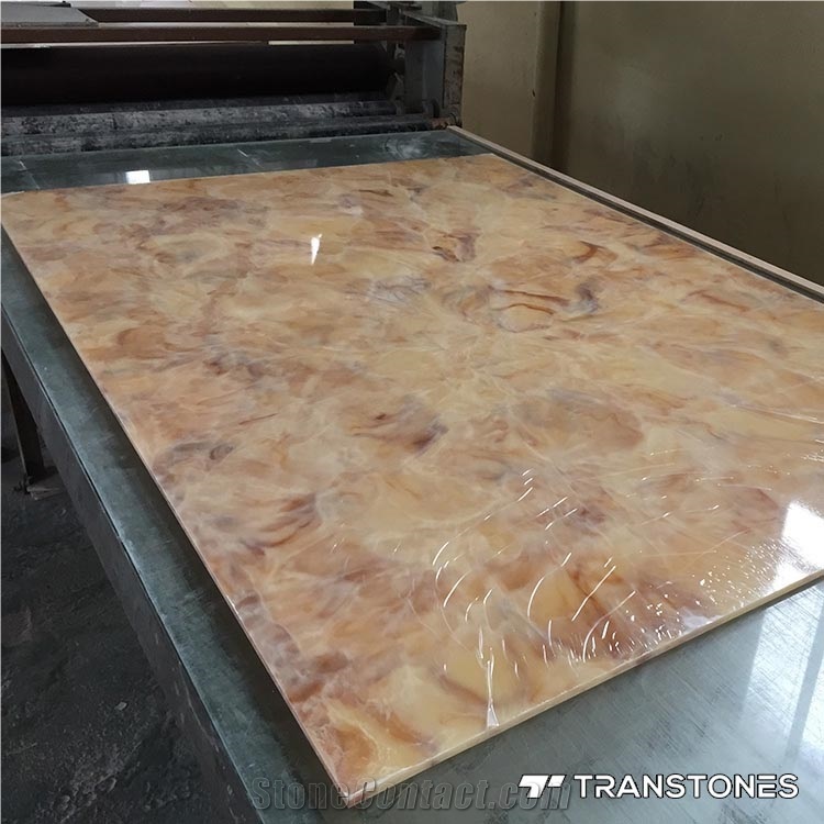 Translucent Artificial Marble Stone Panel