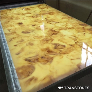 Translucent Artificial Marble Stone Panel