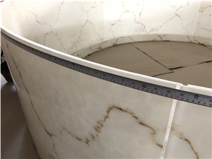 Translucent Artificial Onyx Building Stone