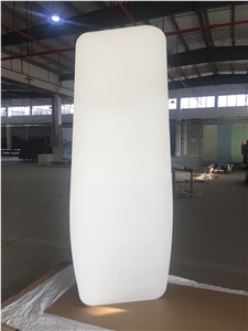 Translucent White Acrylic Led Lighting Feature