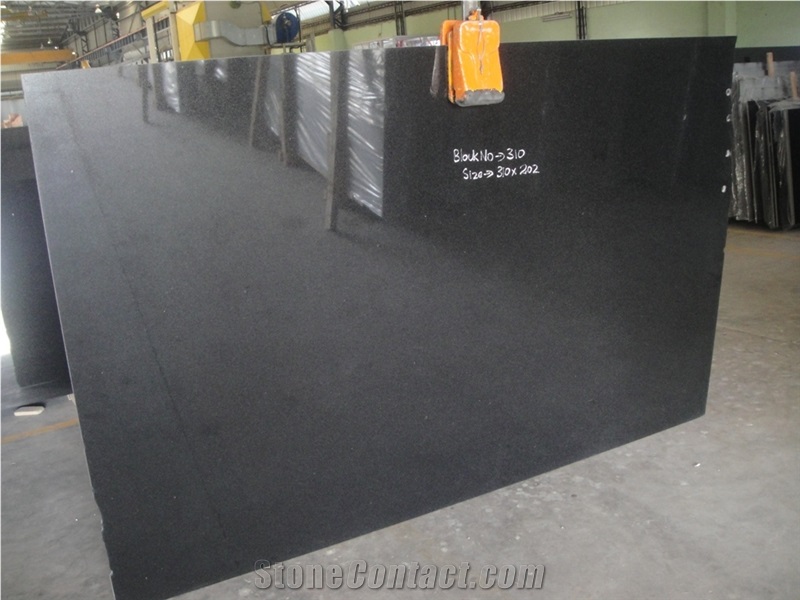 Absolute Black Granite Slabs & Tiles