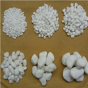 White Marble Pebble Stone