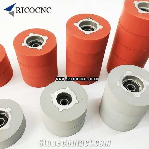 Edgebander Red Pressure Roller Wheels for Hot Area