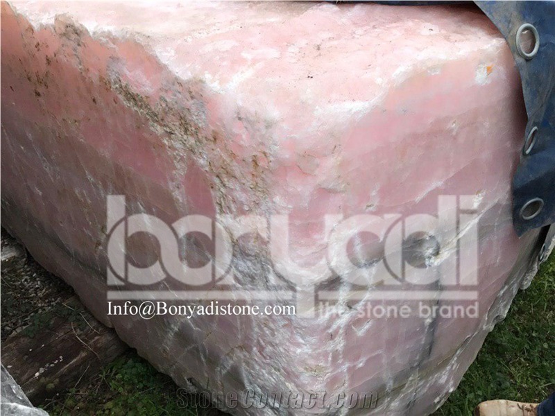 Pink Onyx Block, Iran Pink Onyx
