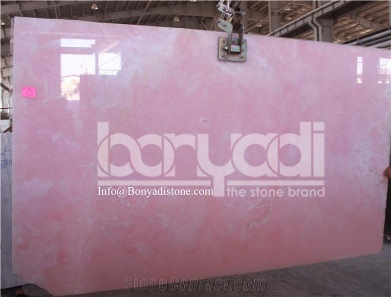 Pink Onyx Block, Iran Pink Onyx