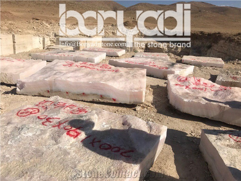 Pink Onyx Block, Iran Pink Onyx