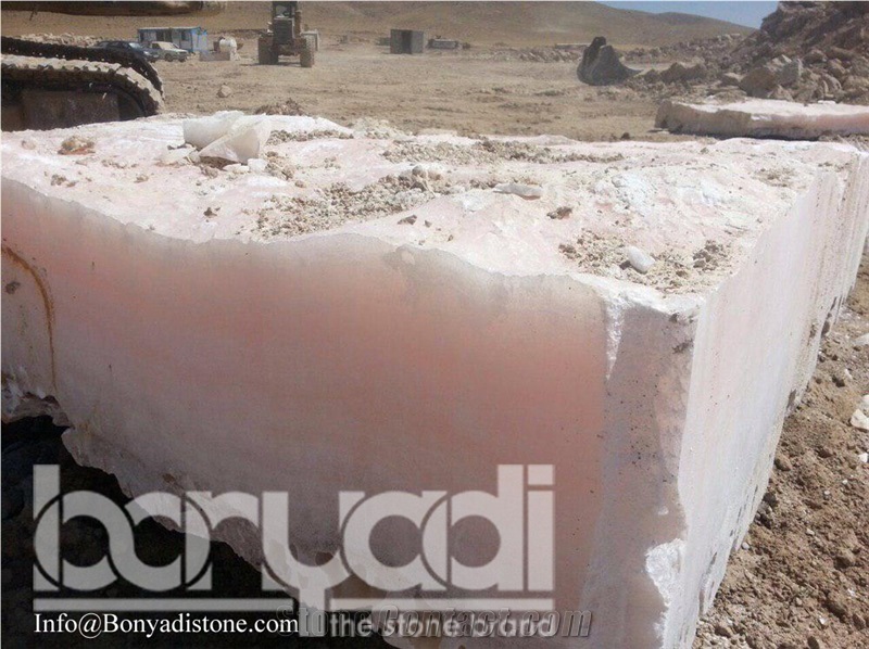 Pink Onyx Block, Iran Pink Onyx
