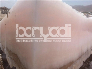 Pink Onyx Block, Iran Pink Onyx
