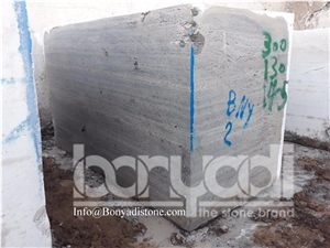 Titanium Travertine Block/Silver Travertine Block
