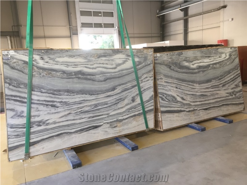 Calacatta Cielo Marble Slabs