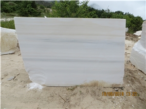 White Sivec Marble Blocks