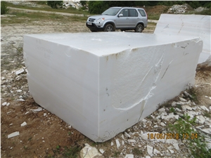 White Sivec Marble Blocks
